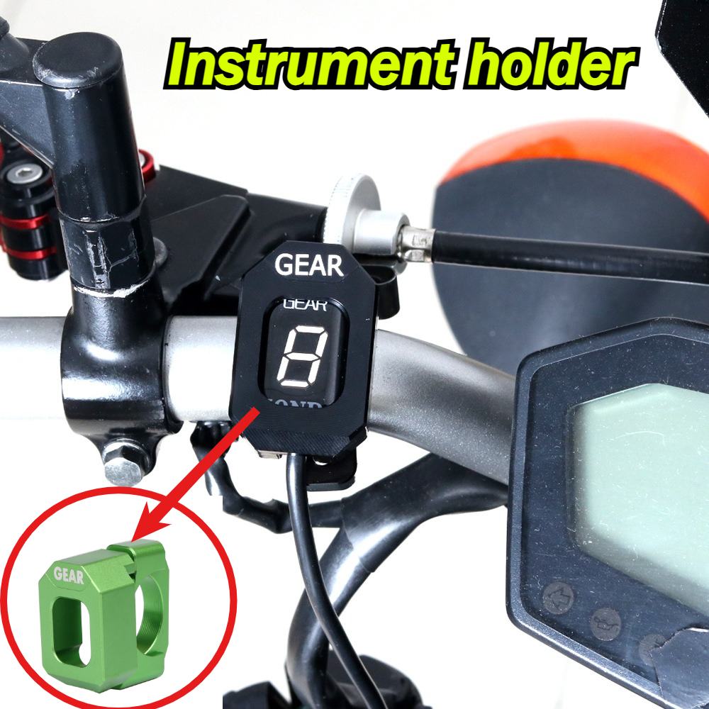 Motorcycle Gear Cover - Universal Motorcycle Gear Indicator Display Bracket