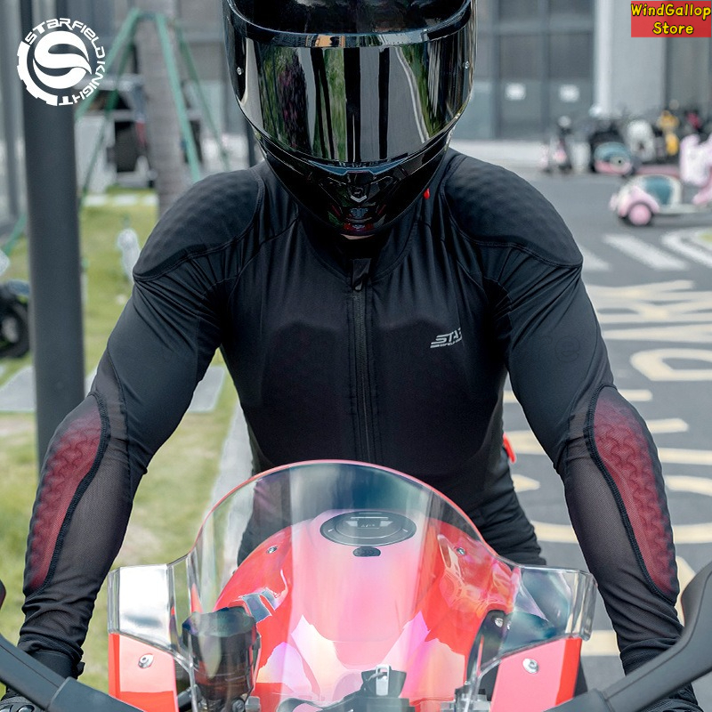 Motorcycle riding clothes Anti - Motorcycle Gear For Summer recension och pris