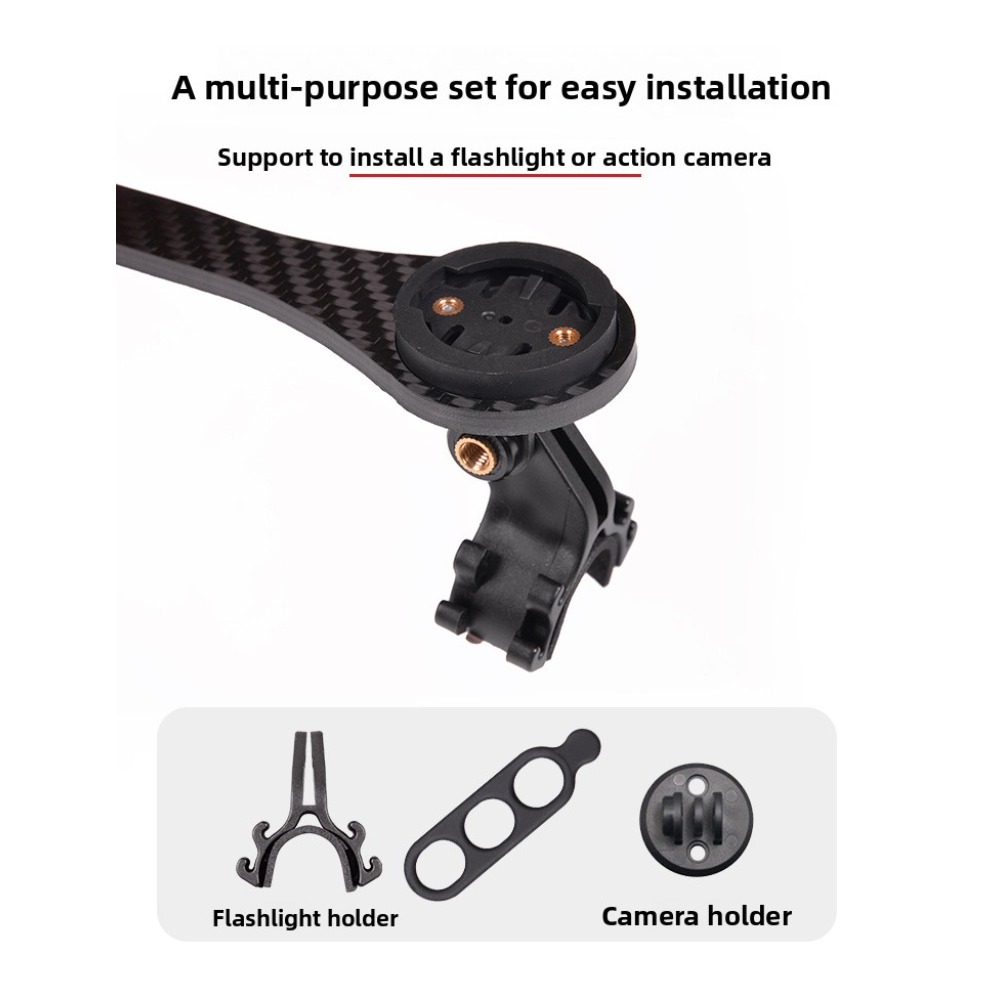 Carbon Fiber Bike Computer Mou - Phone Mount Handlebar recension och pris