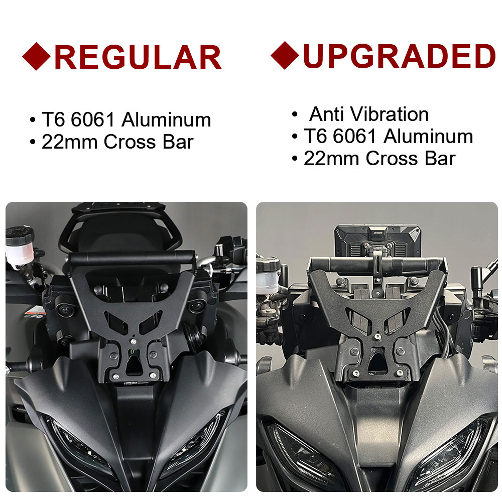 For Yamaha Tracer 9GT 9/GT Cel - Phone Mount Handlebar recension och pris