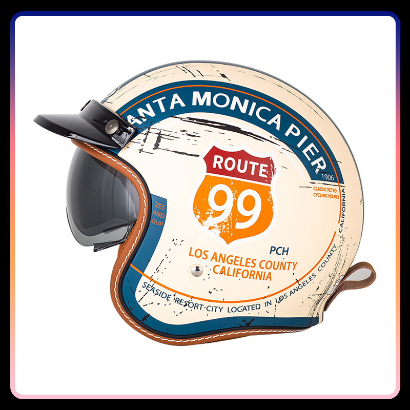 Four Seasons Open Face Motorcy - Motorcycle Gear Vintage recension och pris