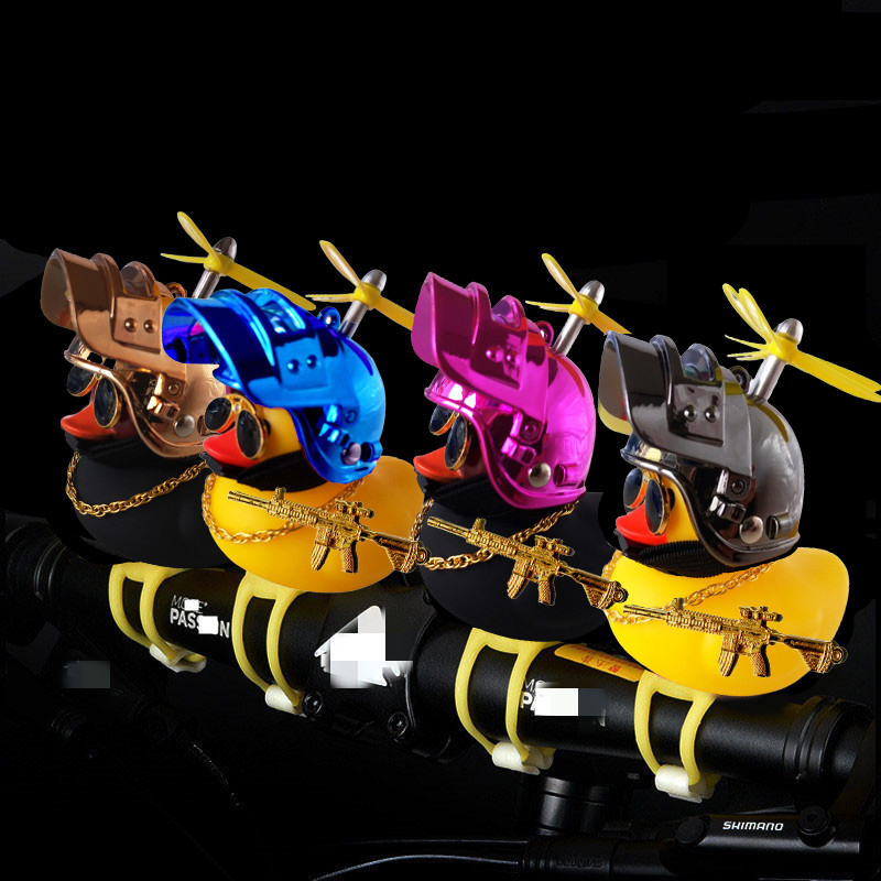 Car Cute Little Yellow Duck Wi - Motorcycle Gear Yellow recension och pris