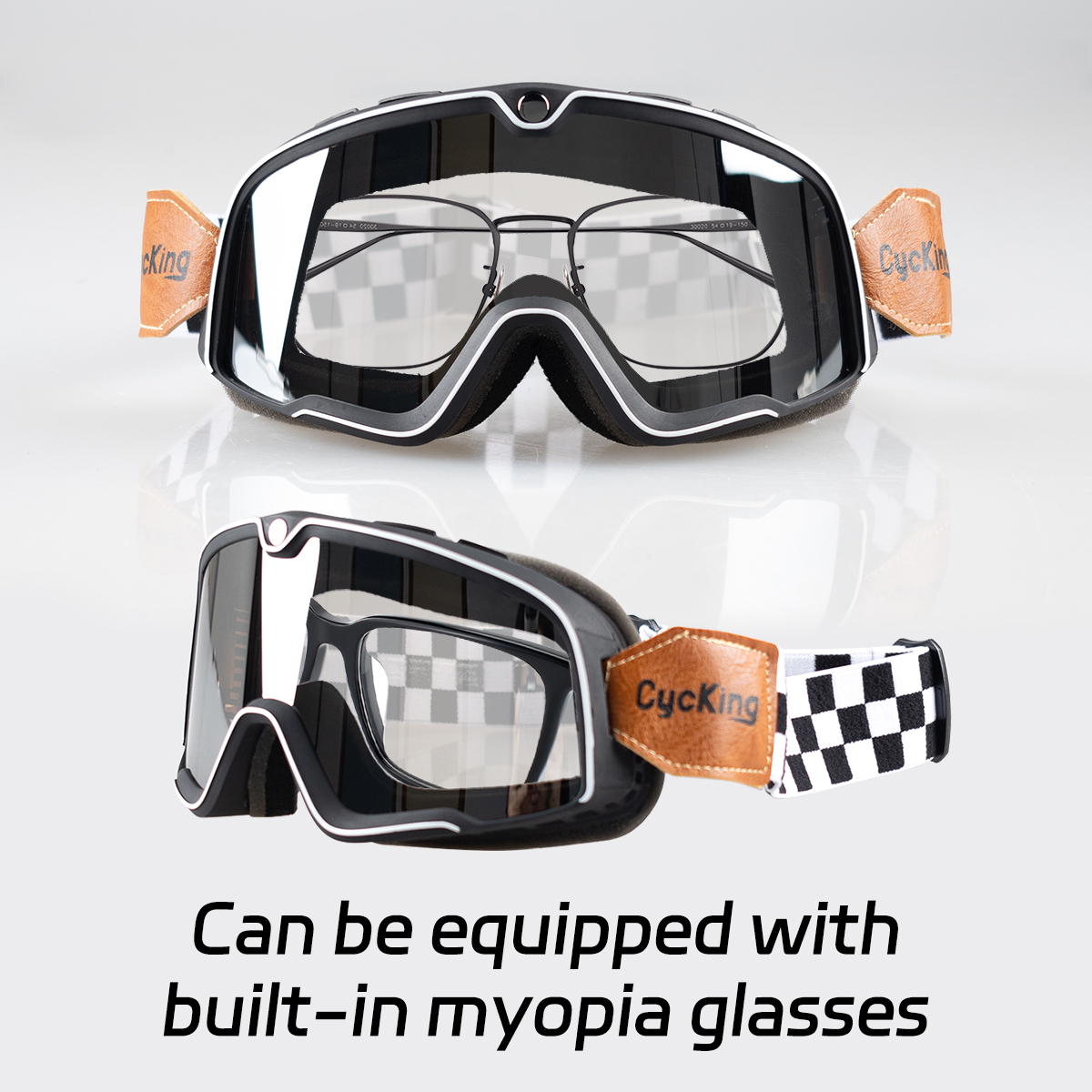 Cycking Motorcycle Goggles Vin - Motorcycle Gear Vintage recension och pris