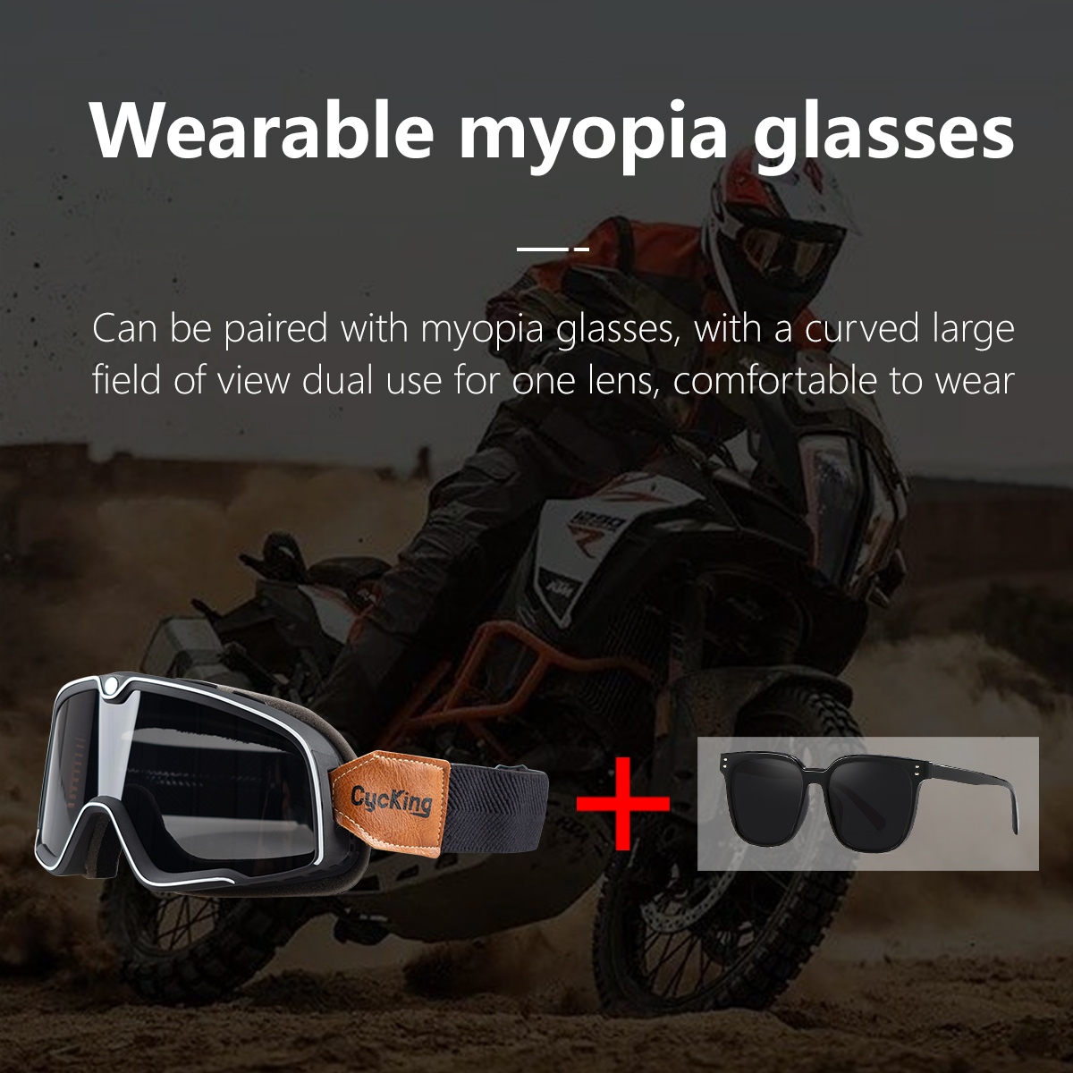 Cycking Motorcycle Goggles Vin - Motorcycle Gear Vintage recension och pris