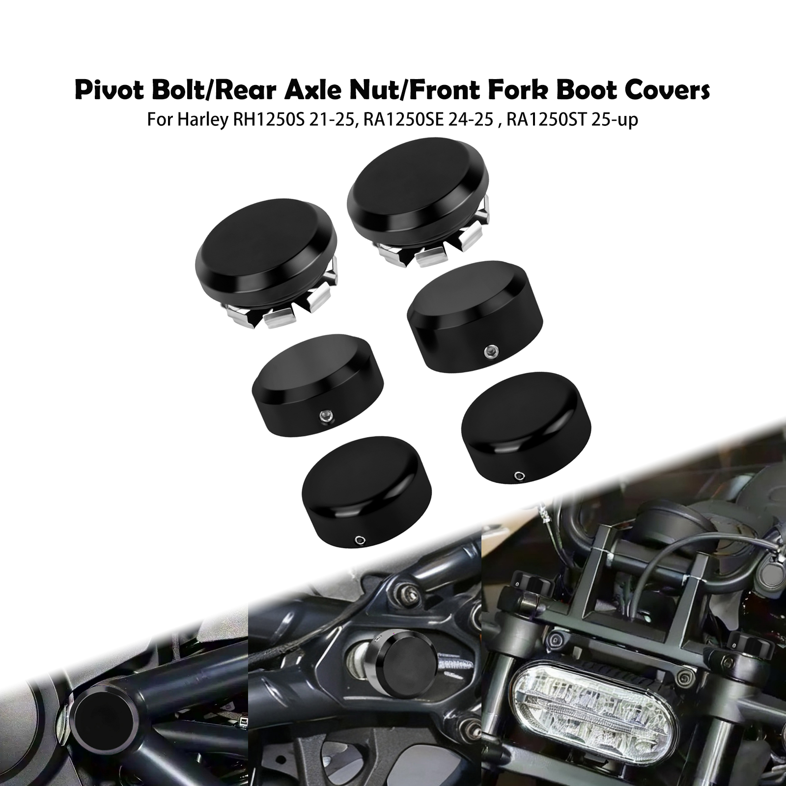 Motorcycle Rear Axle Nut Cover - Motorcycle Gear Boots recension och pris