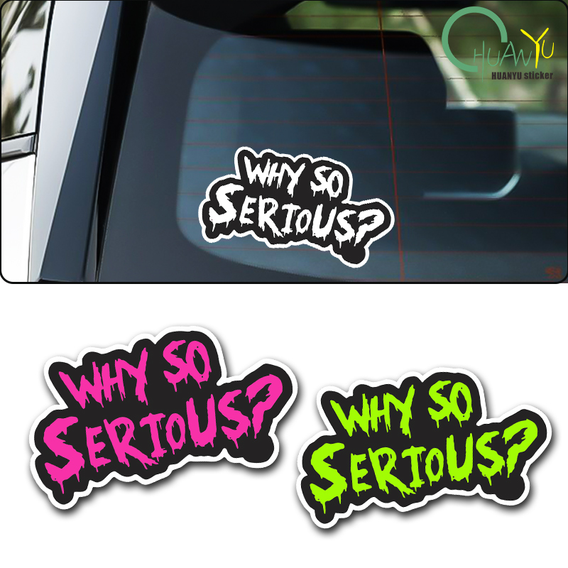 Why So Serious English Funny C - Motorcycle Gear Outlet recension och pris