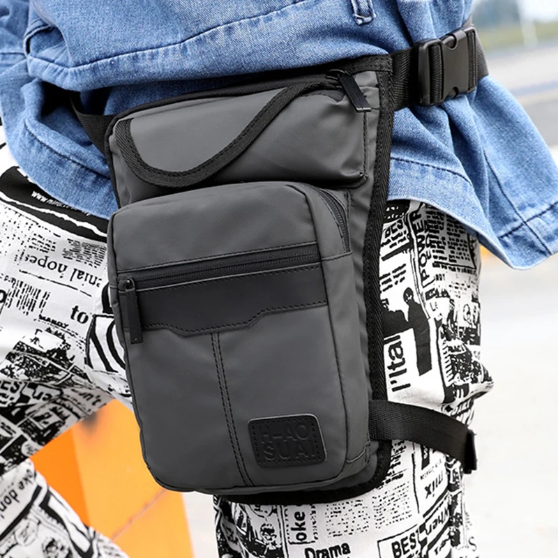 High Quality Nylon Men Drop Le - Motorcycle Gear Vintage recension och pris