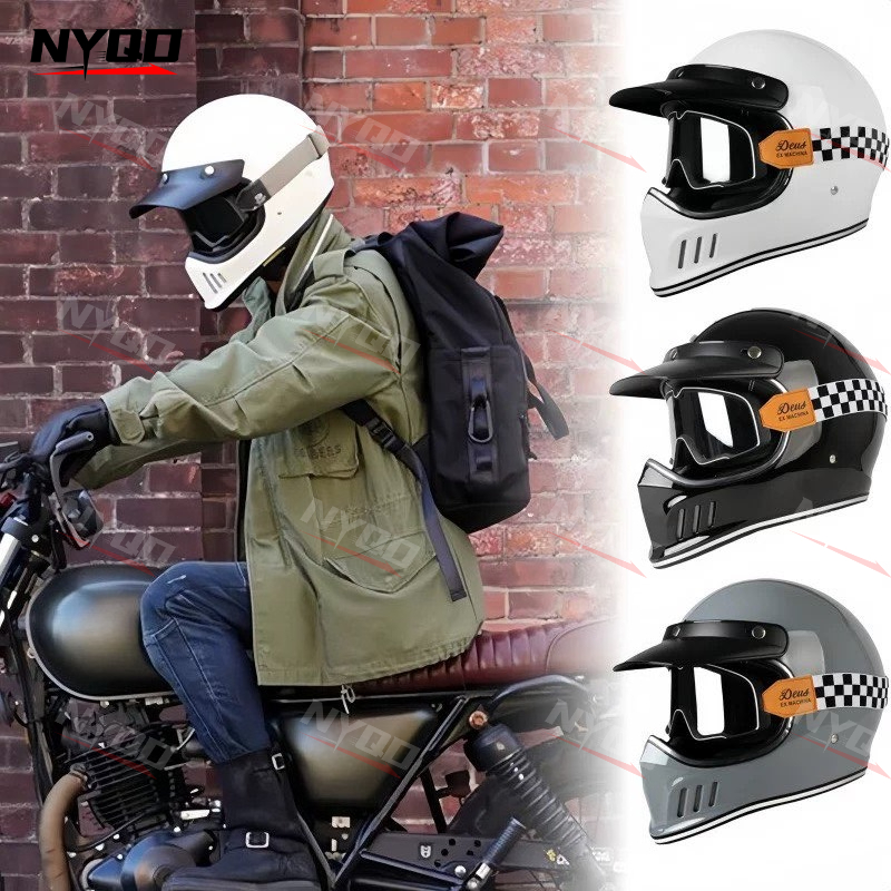 Vintage Full Face Motorcycle M - Motorcycle Gear Vintage recension och pris