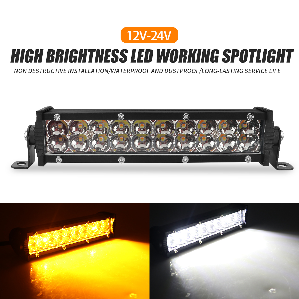 Motorcycle Headlight Light Han - Motorcycle Gear Yellow recension och pris