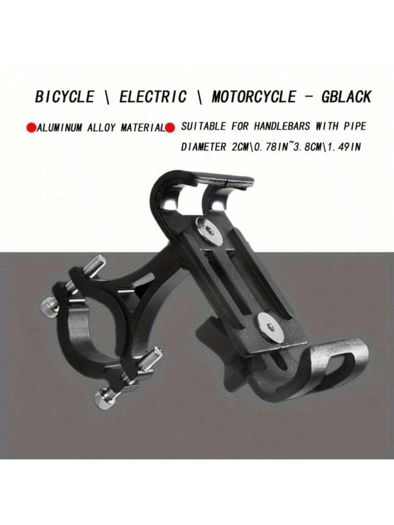 1pc Aluminum Alloy Phone Holde - Phone Mount Handlebar recension och pris