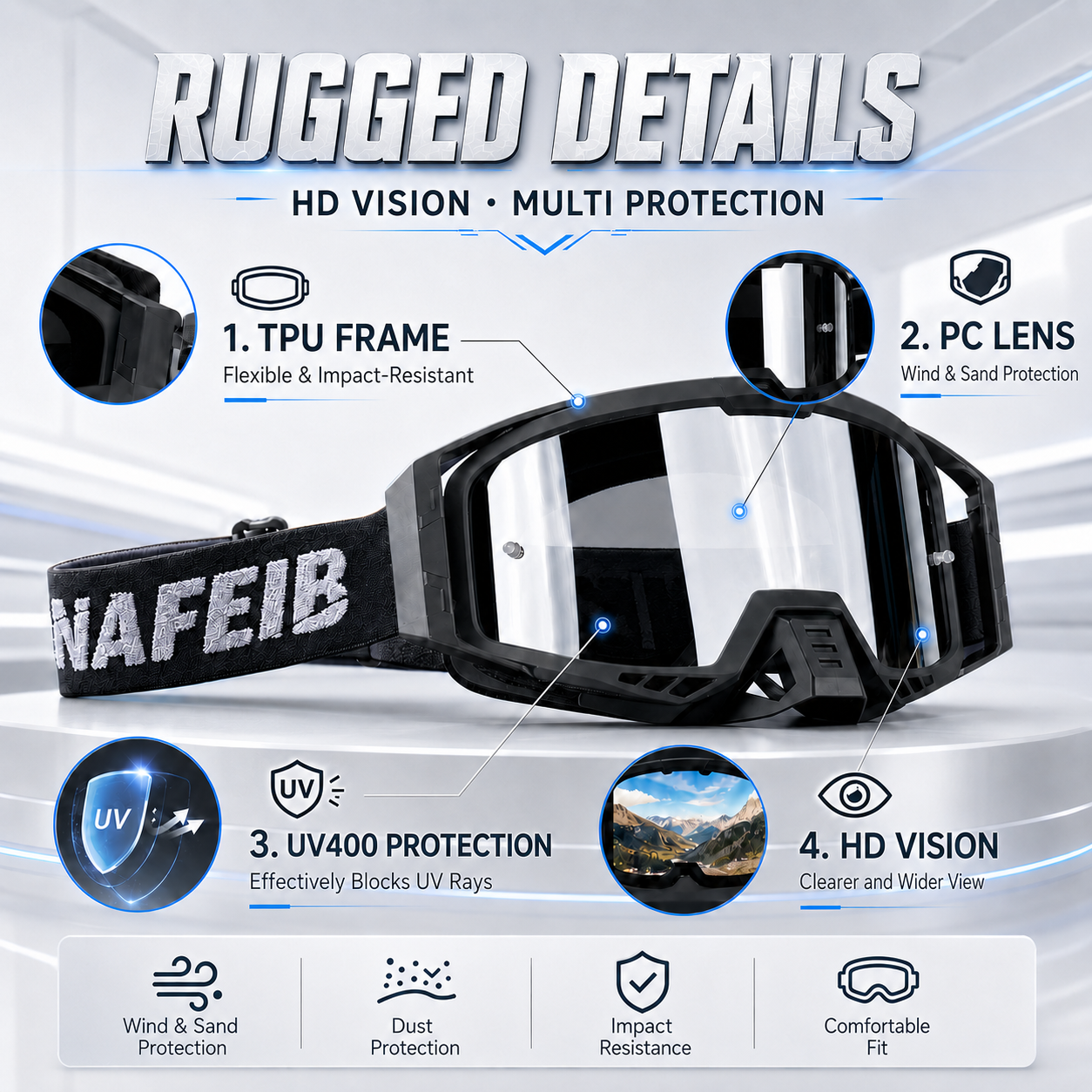 Newest Motorcycle Sunglasses F - Motorcycle Gear Vintage recension och pris
