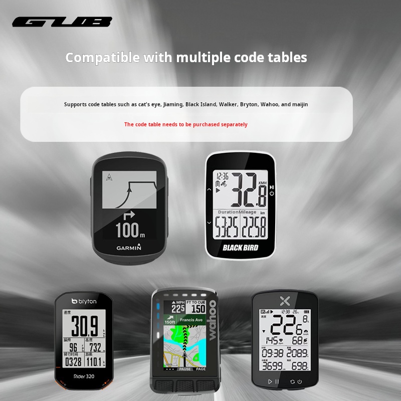 GUB 3K Carbon Cycle Computer H - Phone Mount Handlebar recension och pris