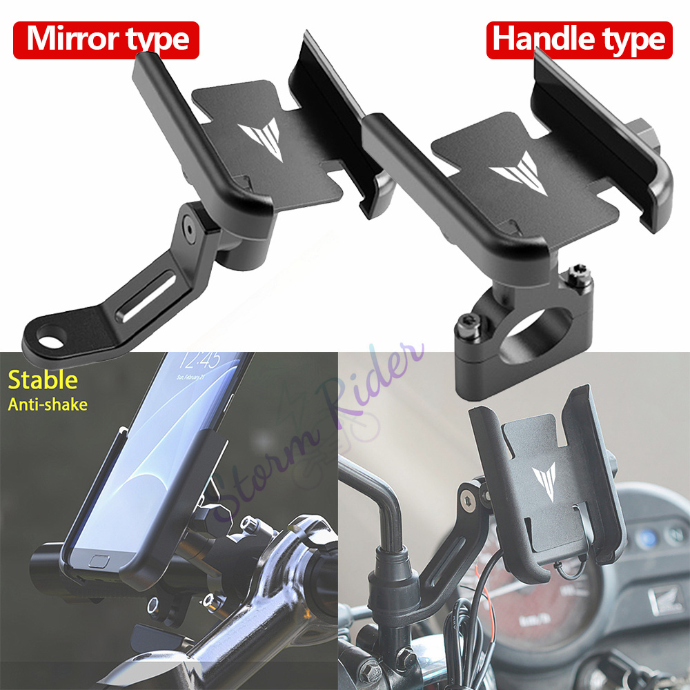 For YAMAHA MT01 MT09 MT07 MT10 - Phone Mount Handlebar recension och pris
