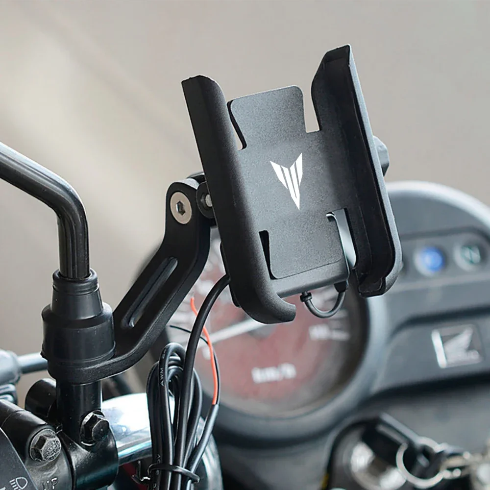For YAMAHA MT01 MT09 MT07 MT10 - Phone Mount Handlebar recension och pris