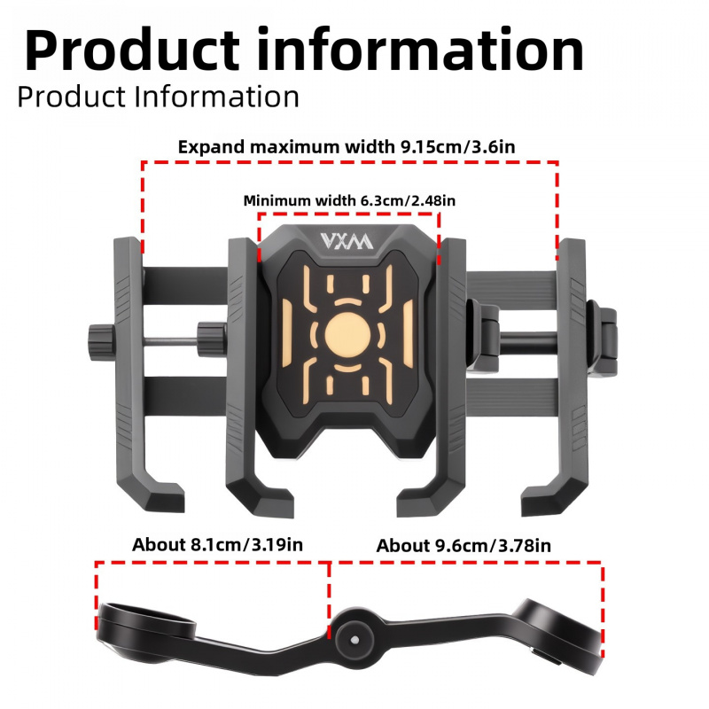 2-in-1 Bike Computer Phone Mou - Phone Mount Handlebar recension och pris