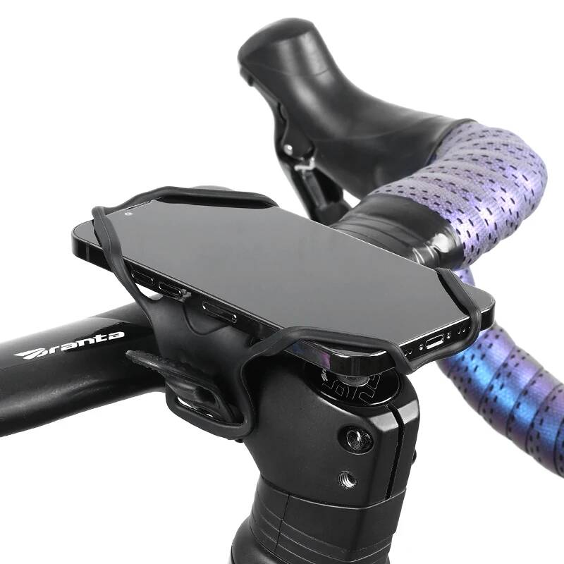 Universal Silicone Bike Bicycl - Phone Mount Handlebar recension och pris
