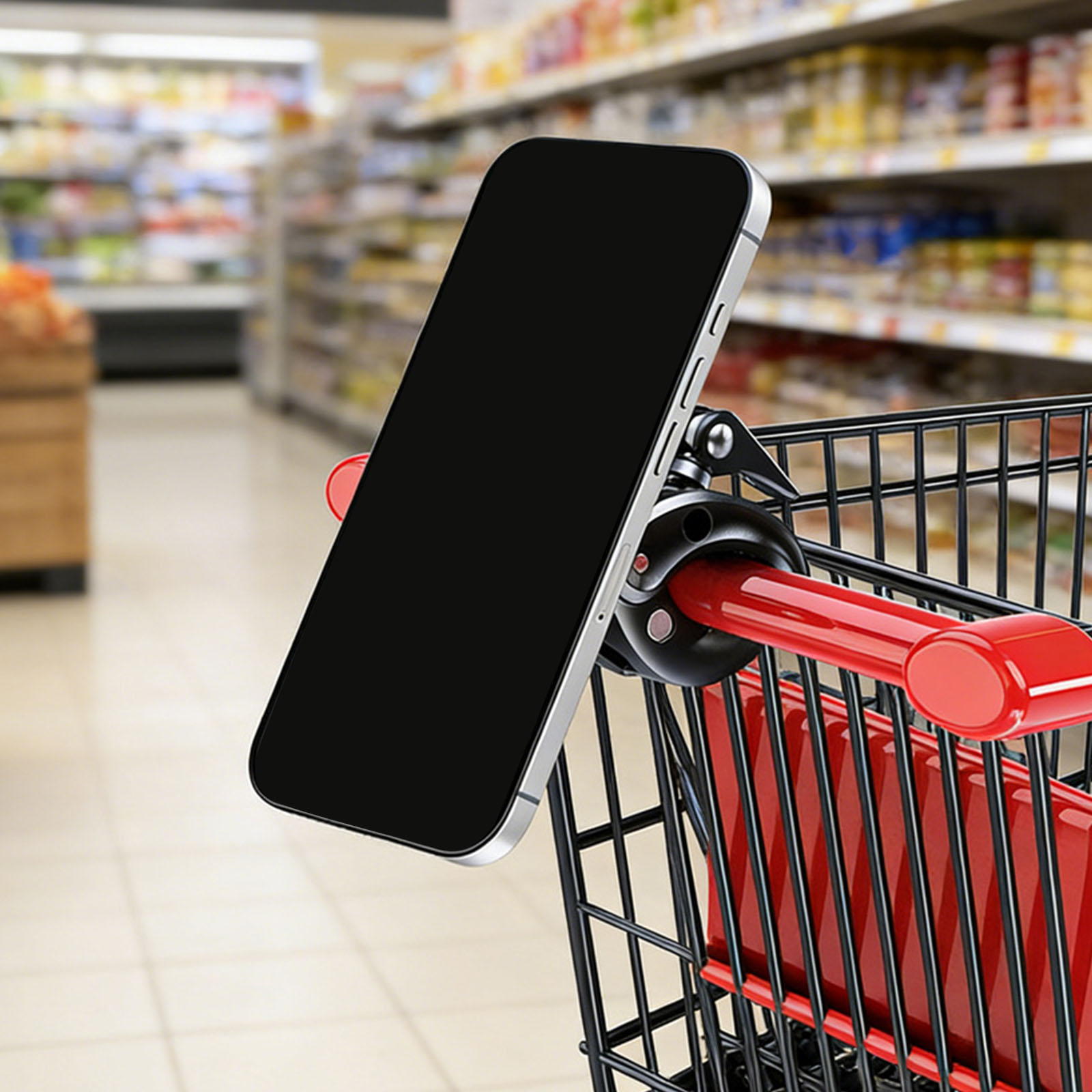 Magnetic Phone Holder Clamp Mo - Phone Mount Handlebar recension och pris