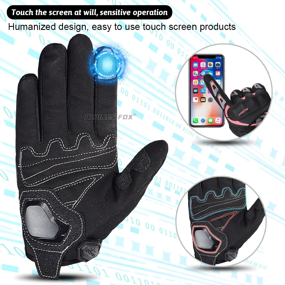 Suomy Motorcycle Gloves Summer - Motorcycle Gear Yellow recension och pris