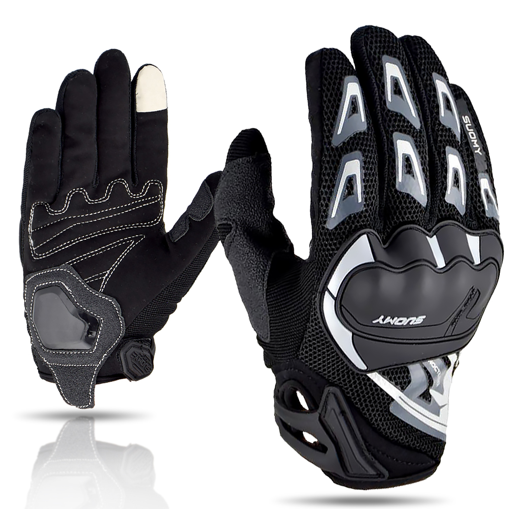 Suomy Motorcycle Gloves Summer - Motorcycle Gear Yellow recension och pris