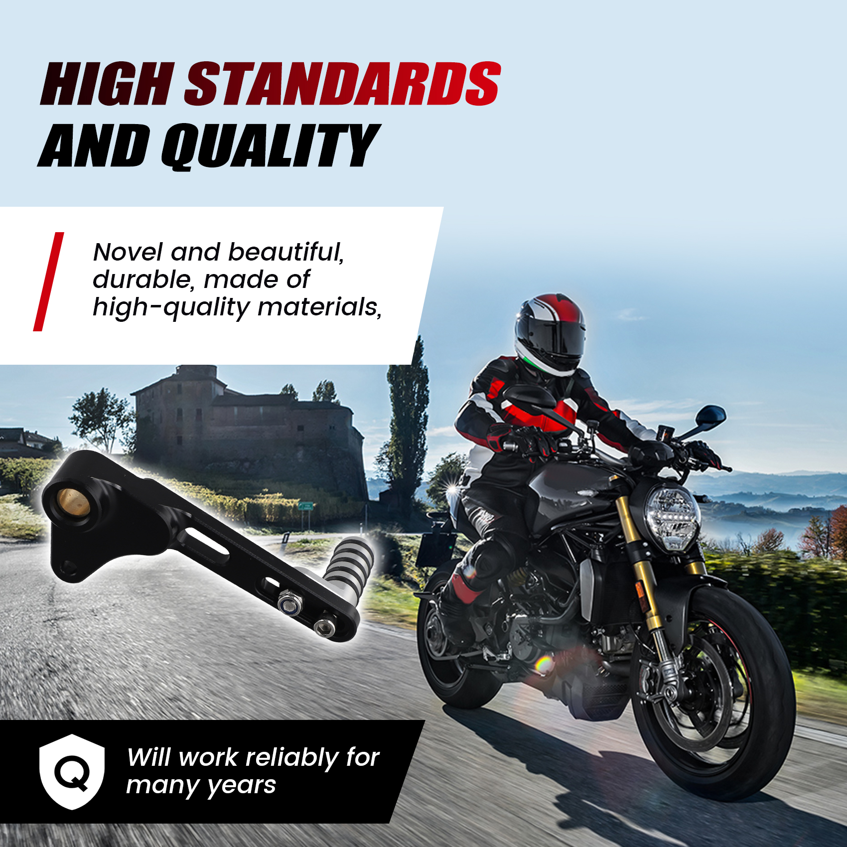 A11M-Motorcycle Adjustable Gea - Motorcycle Gear Shift recension och pris