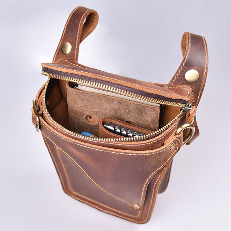 Motorcycle Bag For Men Genuine - Motorcycle Gear Vintage recension och pris