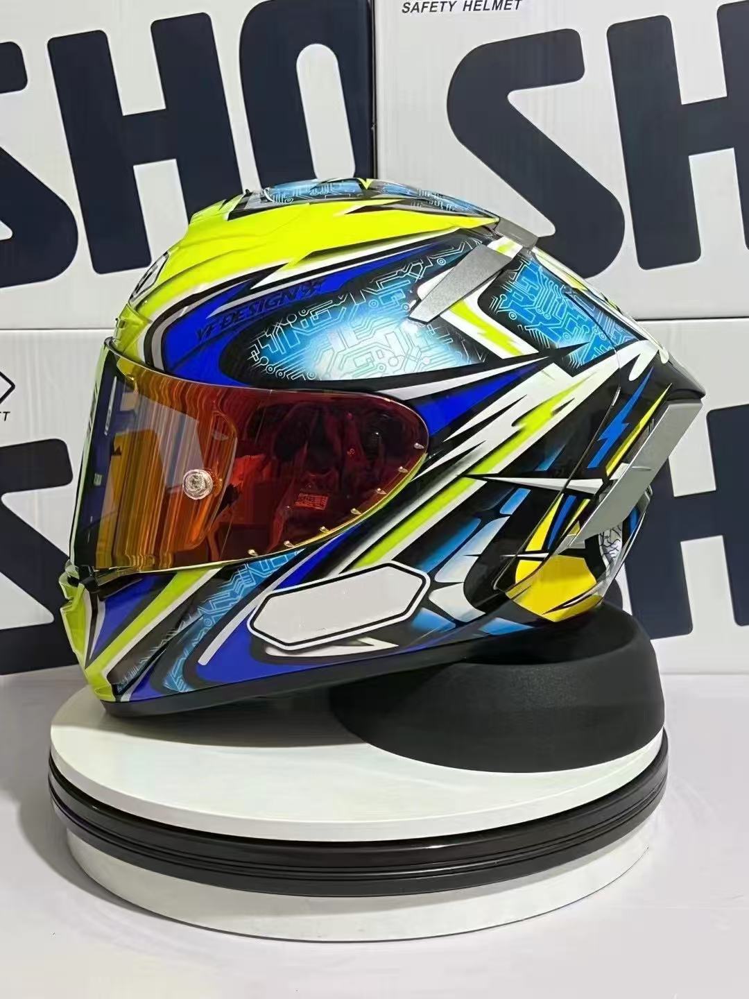 Full Face Motorcycle helmet X1 - Motorcycle Gear Yellow recension och pris
