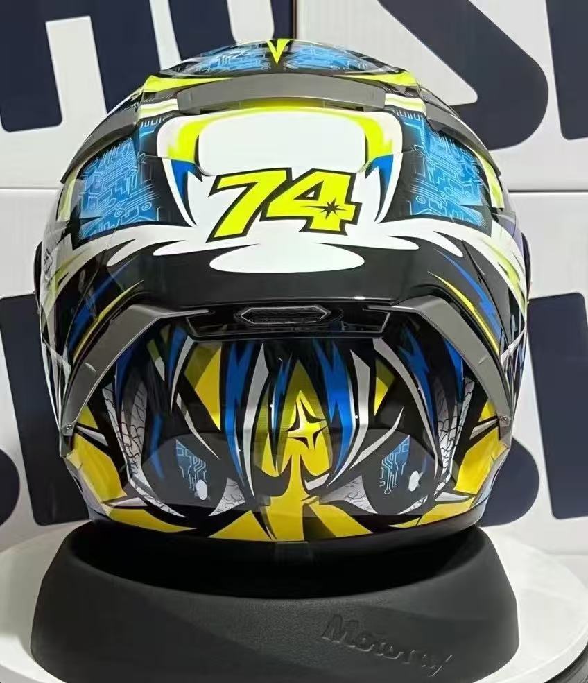 Full Face Motorcycle helmet X1 - Motorcycle Gear Yellow recension och pris