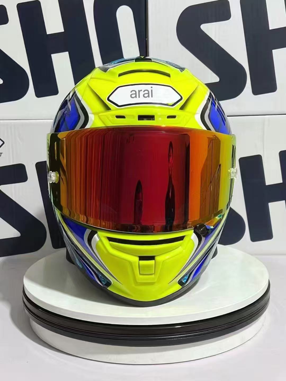 Full Face Motorcycle helmet X1 - Motorcycle Gear Yellow recension och pris