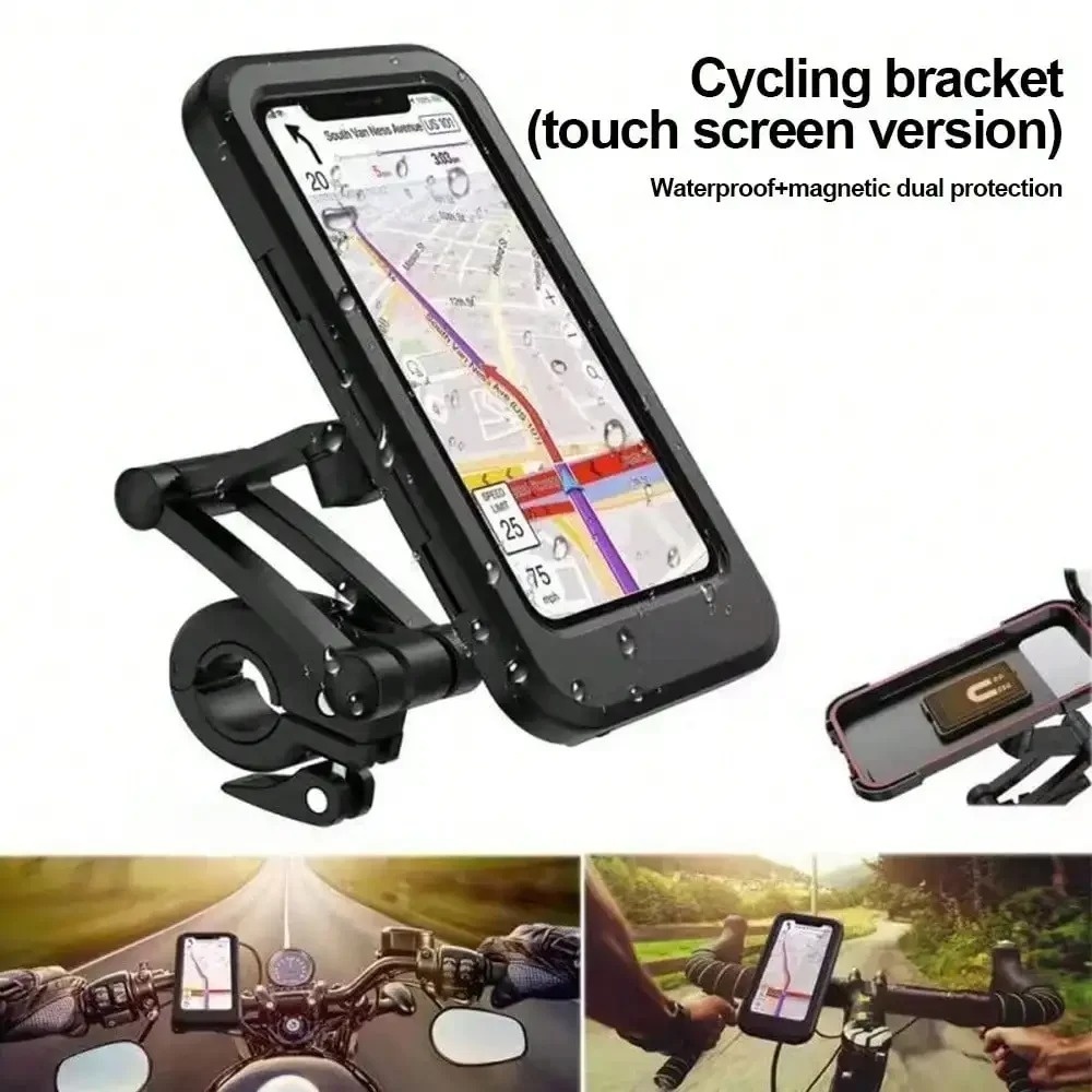 Waterproof Bicycle Phone Holde - Phone Mount Handlebar recension och pris