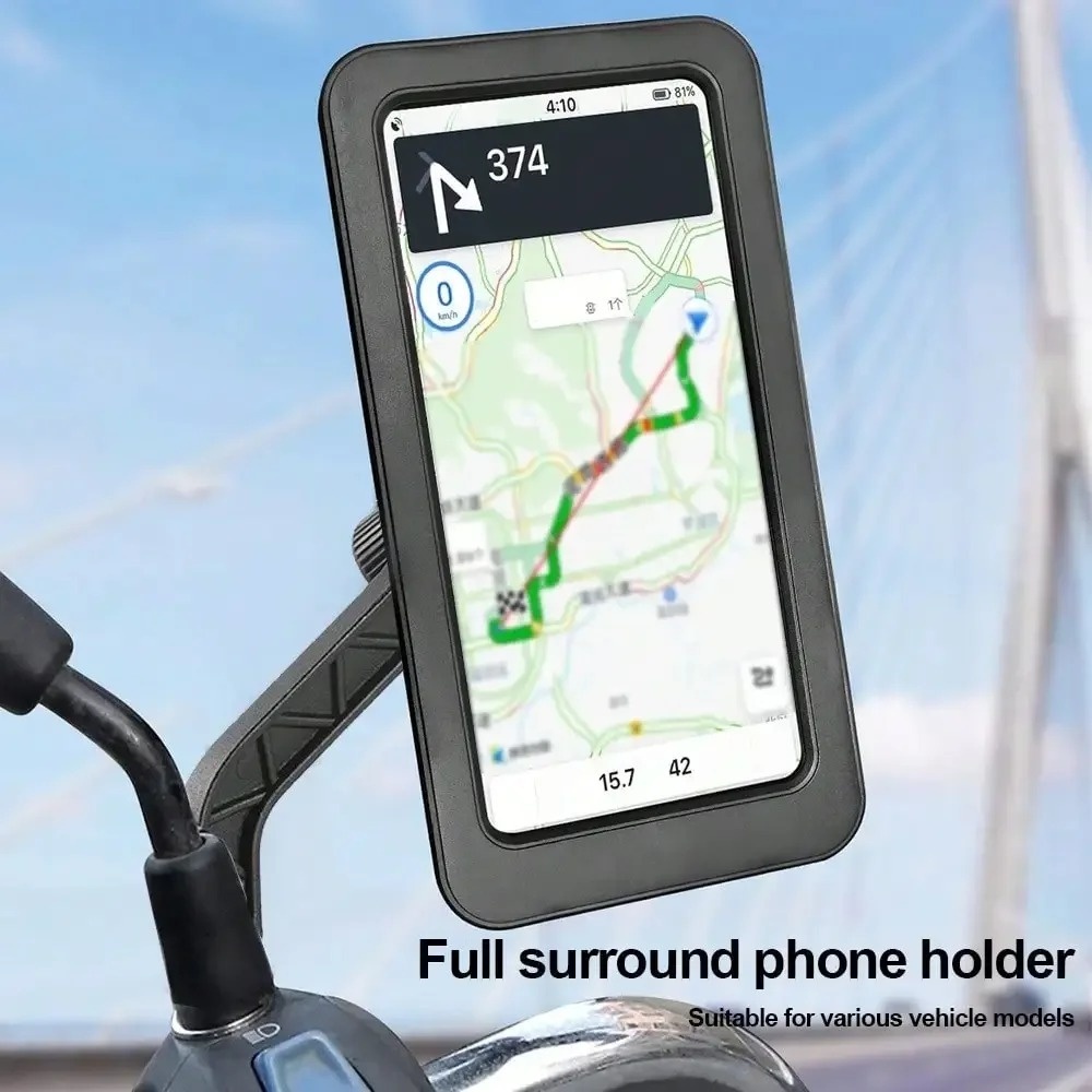 Waterproof Bicycle Phone Holde - Phone Mount Handlebar recension och pris