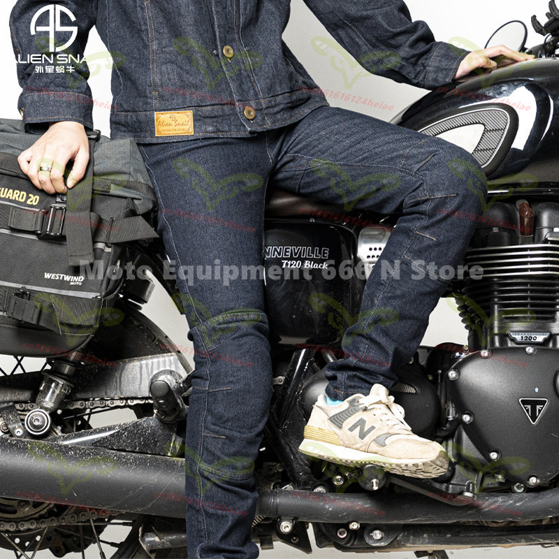 ALIEN SNAIL Motorcycle Riding  - Motorcycle Gear Jeans recension och pris