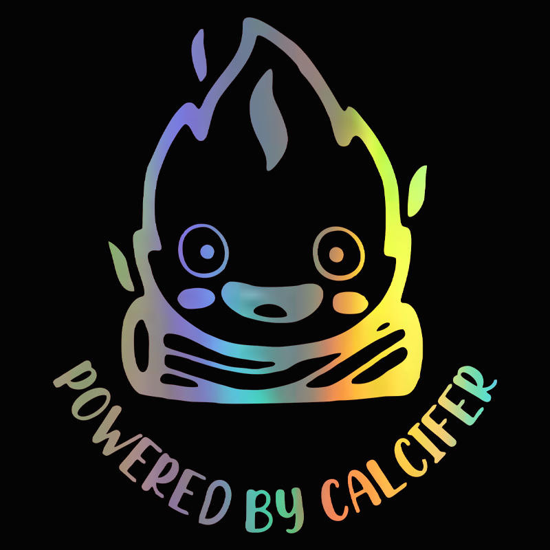 Powered by Calcifer Fuel Tank  - Motorcycle Gear Outlet recension och pris