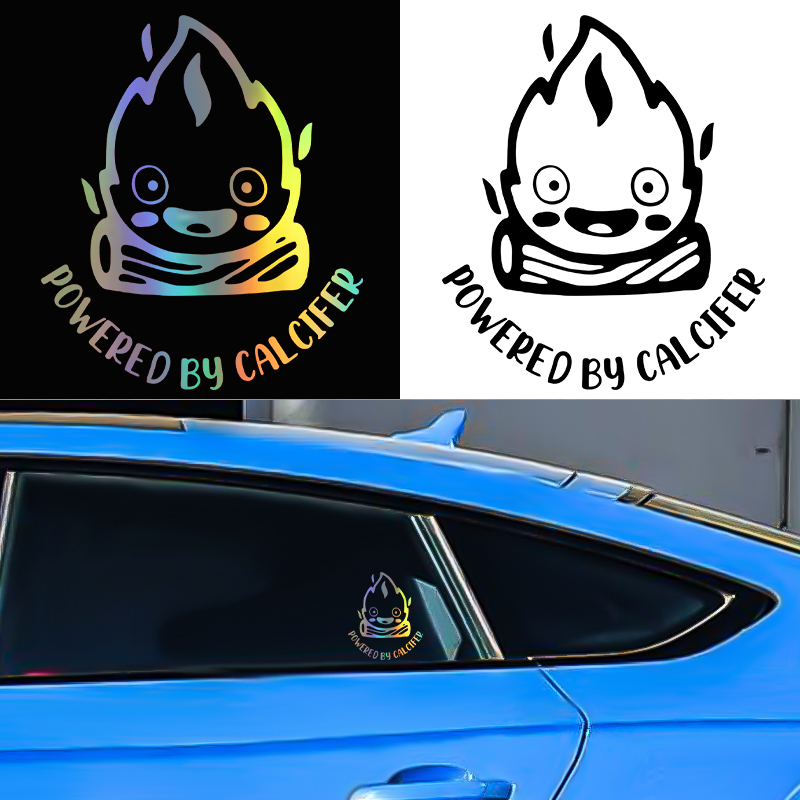 Powered by Calcifer Fuel Tank  - Motorcycle Gear Outlet recension och pris
