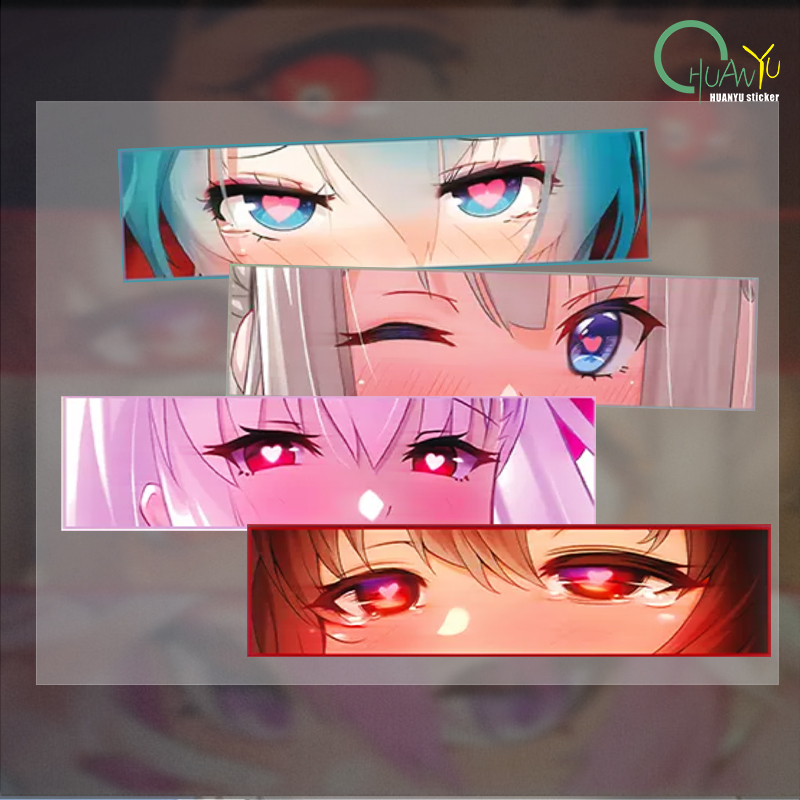 Anime girl's eyes waterproof J - Motorcycle Gear Outlet recension och pris