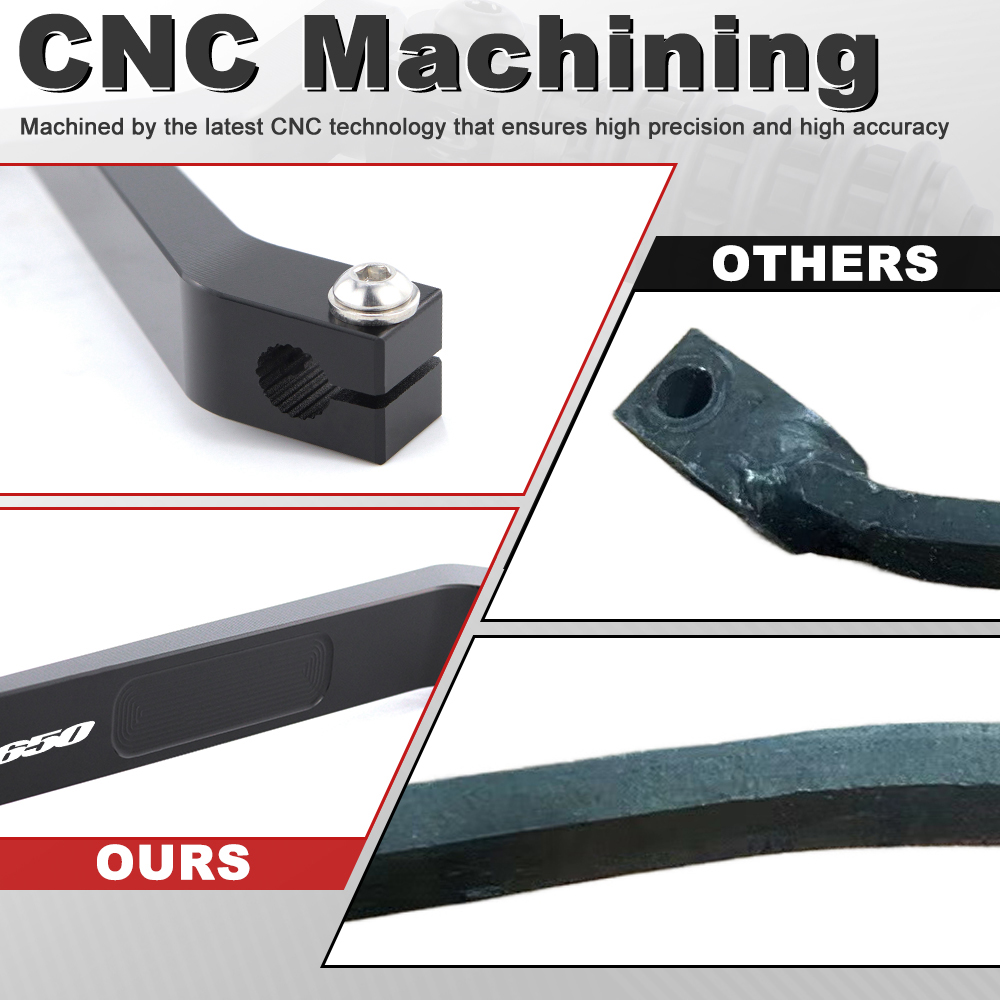 CNC Aluminum Shift lever Motor - Motorcycle Gear Shift recension och pris