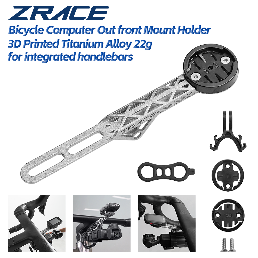 ZRACE 3D Printed Titanium Bike - Phone Mount Handlebar recension och pris