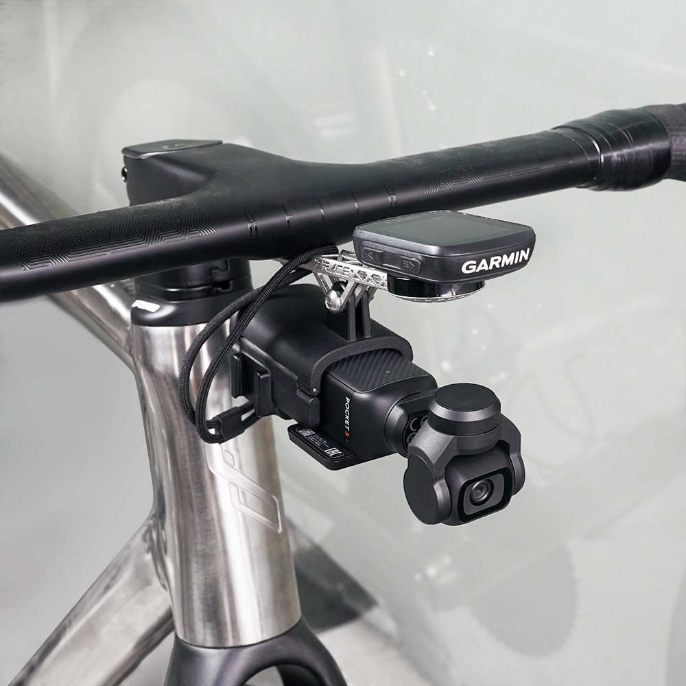 ZRACE 3D Printed Titanium Bike - Phone Mount Handlebar recension och pris